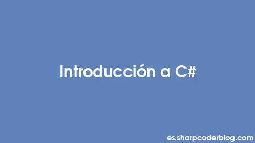 Introducción a C# - Thumbnail