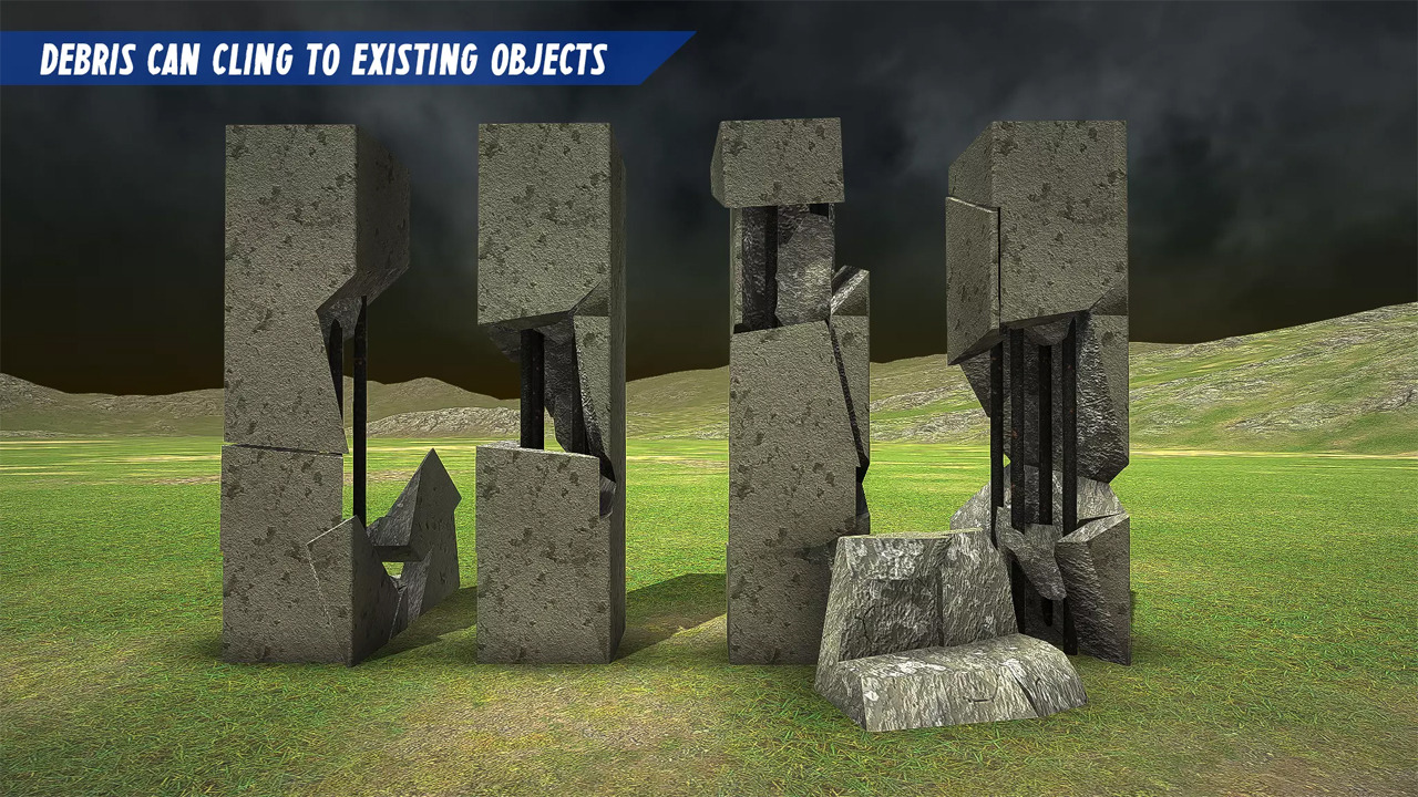 DestroyIt - Sistema de destrucción - Paquete Unity Asset Store.