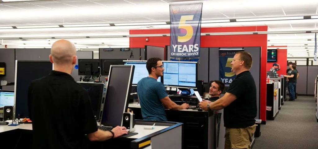 Héroes en el trabajo.