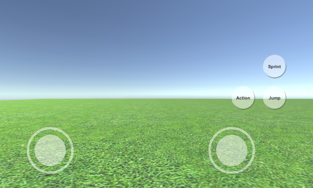 Controles móviles de Unity