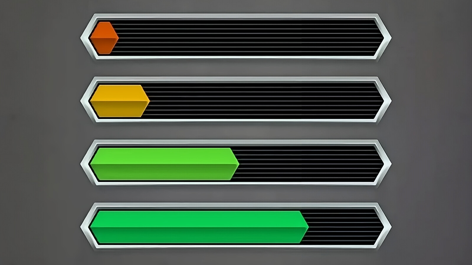 Barra de salud y progreso Pro (maná, resistencia, energía...) Paquete Unity Asset Store.